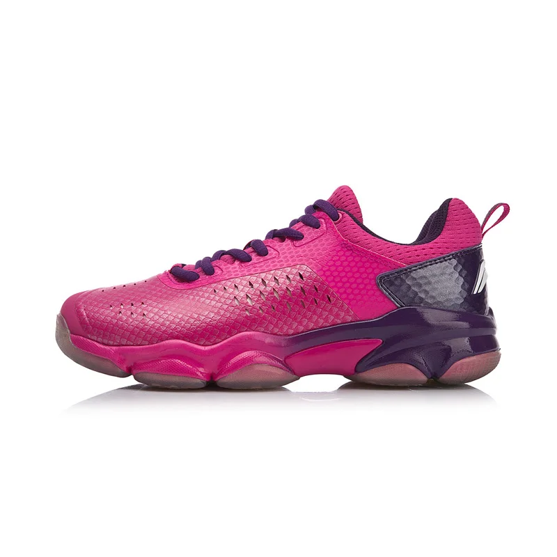 Li-Ning/Женская Профессиональная Обувь для бадминтона SONIC BOOM; износостойкая спортивная обувь с прочной подкладкой; кроссовки; AYZN006 XYY100 - Цвет: AYZN006-2H