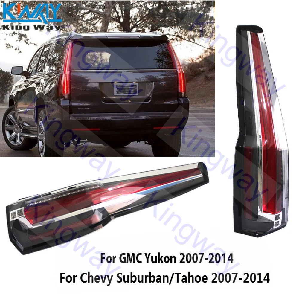 Бесплатная доставка King Way светодиодный задние фонари для 2007 2014 Chevy Chevrolet Tahoe GMC Юкон