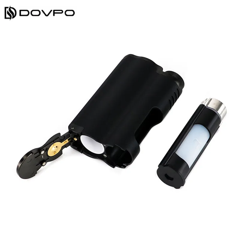 Оригинальный Dovpo Topside Squonk Mod 90 Вт Топ Заполнение с 10 мл бутылка питание от одного