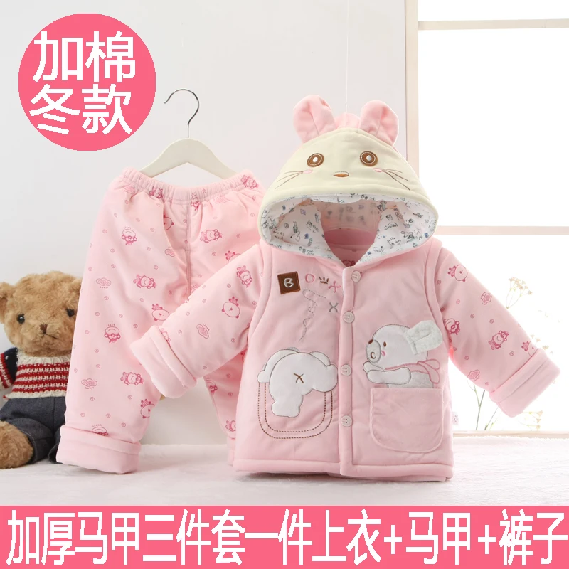 Одежда для малышей комплект из 3 предметов одежда с хлопковой подкладкой