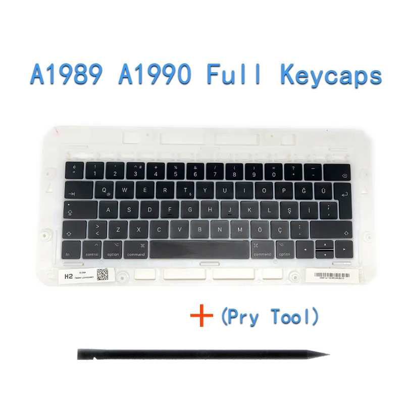 Оригинальный A1706/A1707/A1708 турецкие колпачки для Macbook Pro/Air Retina 13 &quot15&quot A1932/A1990/A1989 TR