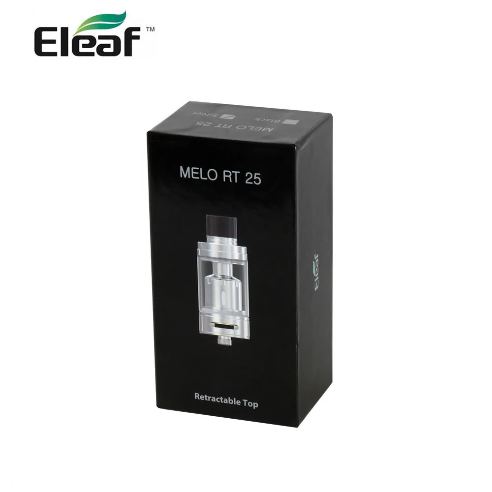 Оригинальный Eleaf Melo RT 25 бак 4 5 мл емкость мм с ERL катушки головки Топ заполнения