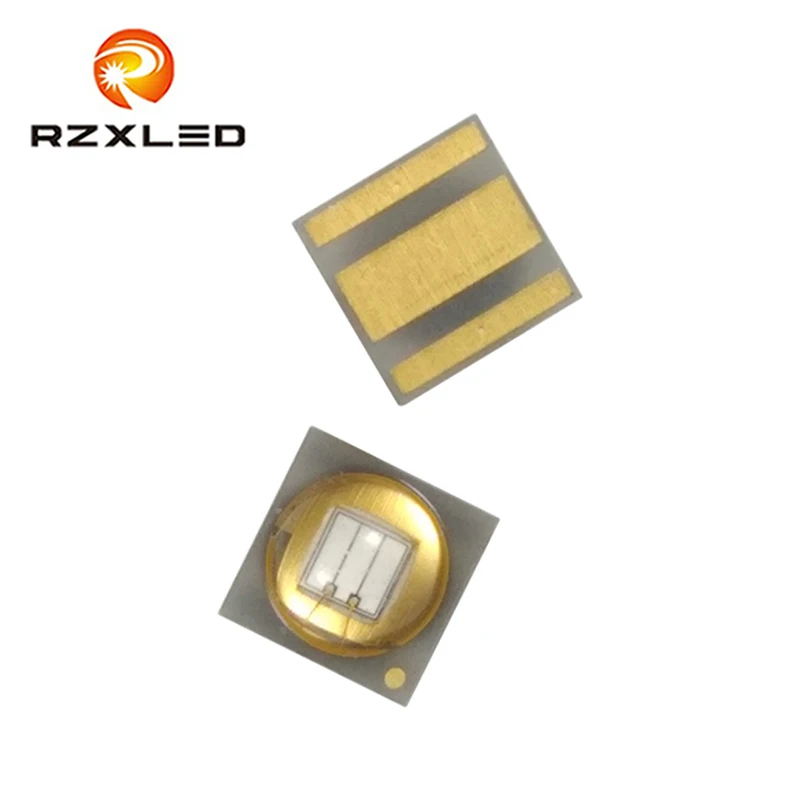 10 шт./лот светодиодный 3 Вт 3,5 v UVA 395NM 400NM 405NM 420NM 425NM 3535 посылка ультрафиолетового излучения для насекомых захвата