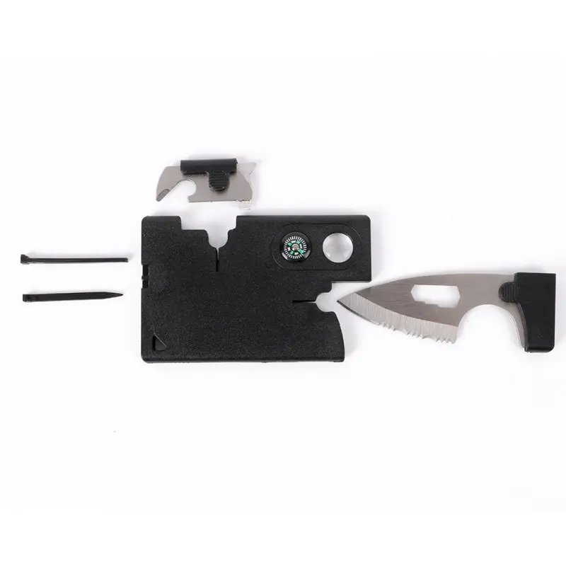 Новинка 2017 10 в 1 многофункциональный карманный нож для выживания с кредитными