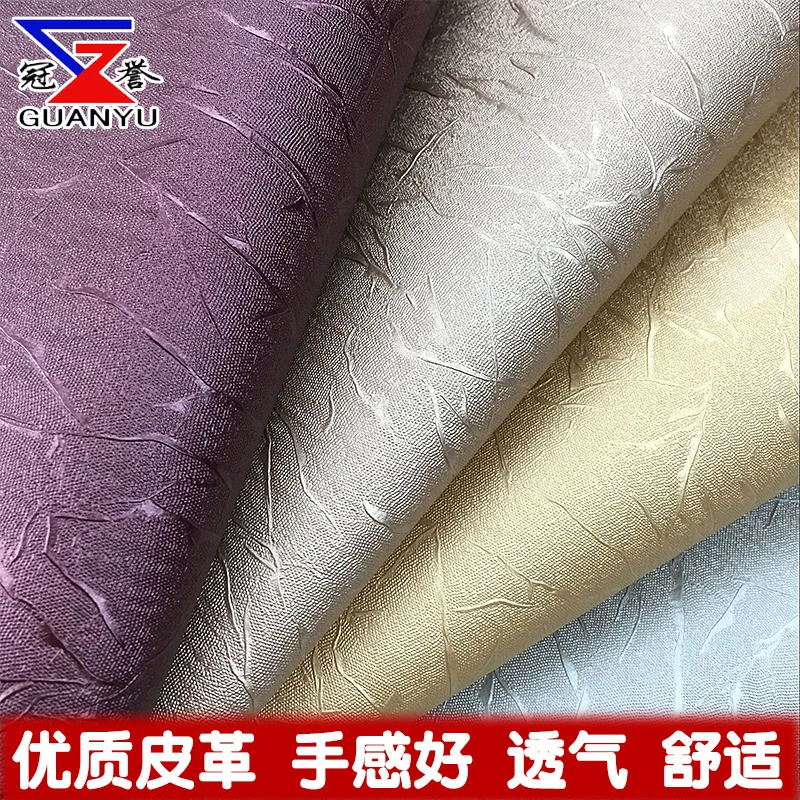 Silk Fabric Patchwork Tissus Bedroom European Background Wall Door Decoration Waterproof Artificial Hard Bag Soft Cloth Leather | Дом и сад