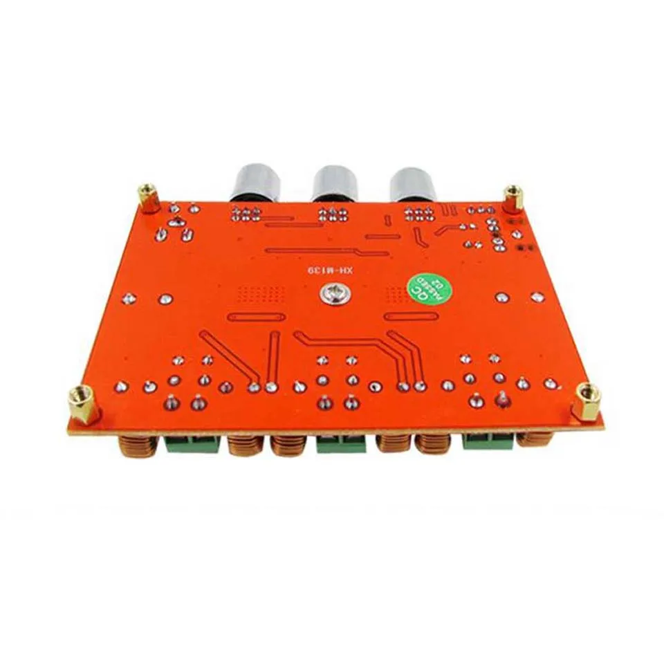 M139 dc12v-dc24v 50 Вт+ 50 Вт+ 100 Вт 2,1 трехканальный цифровой сабвуфер TPA3116D2 усилитель мощности плата D3-005