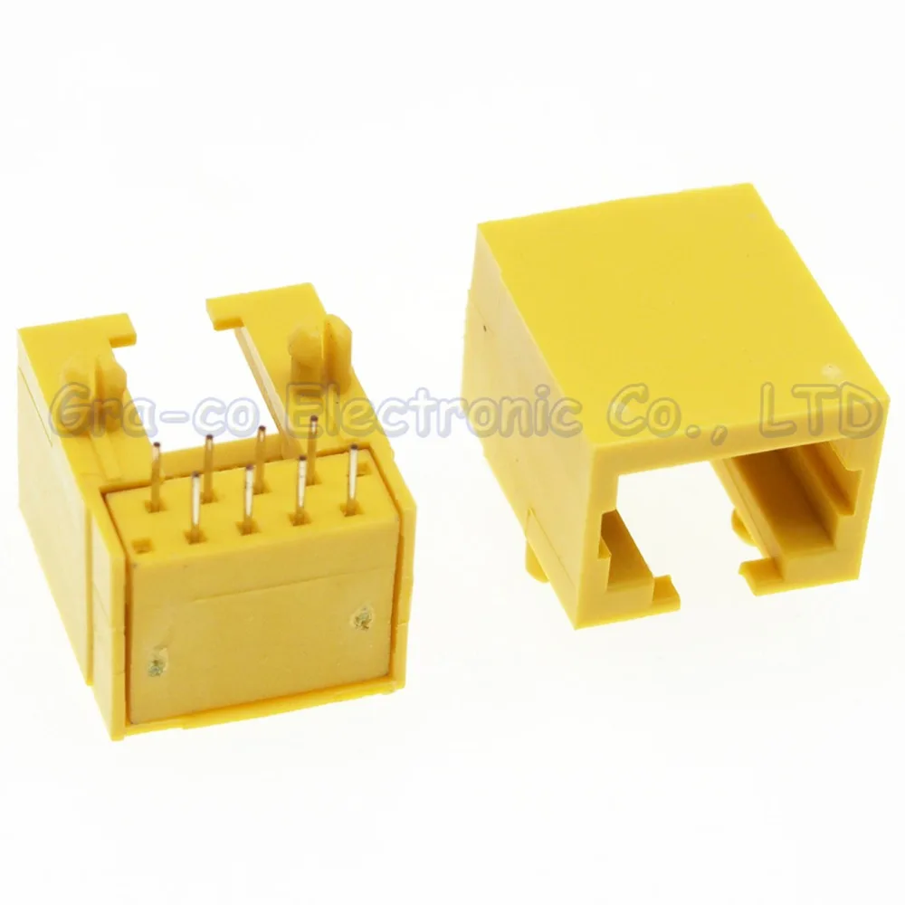 Сетевой гнездовой разъем RJ45 56B 8C 10 шт.|connector lan|connector rj45connector n |
