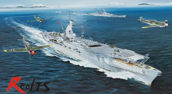 Модель немецкого флота авиаперевозчика RealTS Trumpeter 05628 DKM наборы моделей Питера