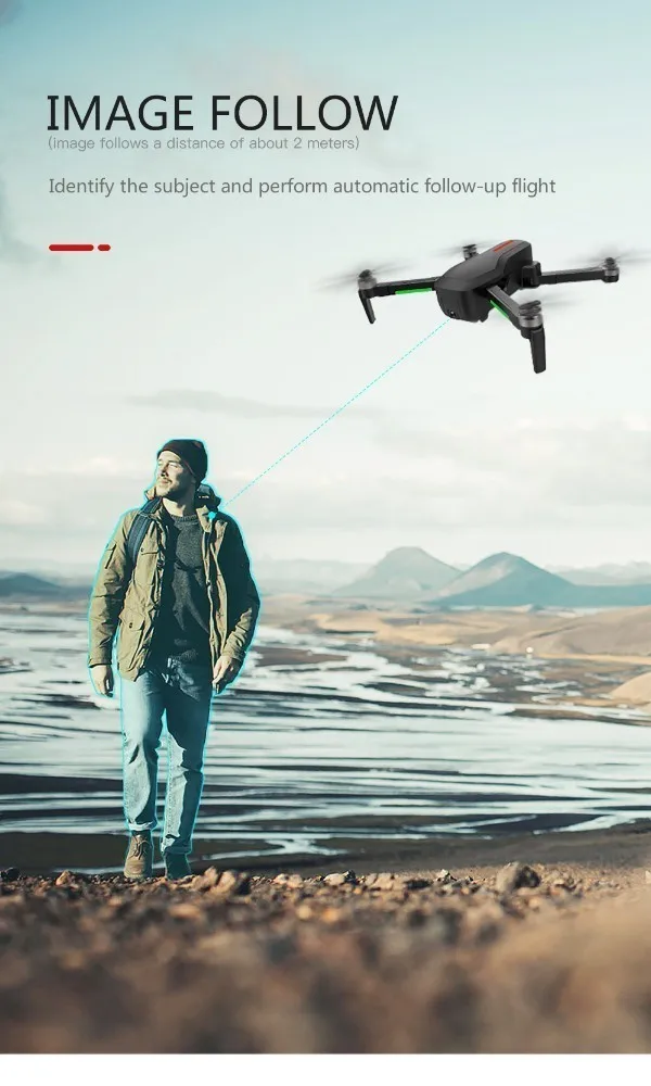 X193 gps Дрон с камерой 4K бесщеточный контроль жестов селфи складной Квадрокоптер 20 минут время полета Дрон Vs SJRC F11