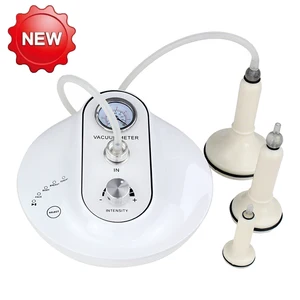 Вакуумный массаж для коррекции фигуры с помпой для увеличения груди, баночный массажер удаление целлюлита для домашнего спа