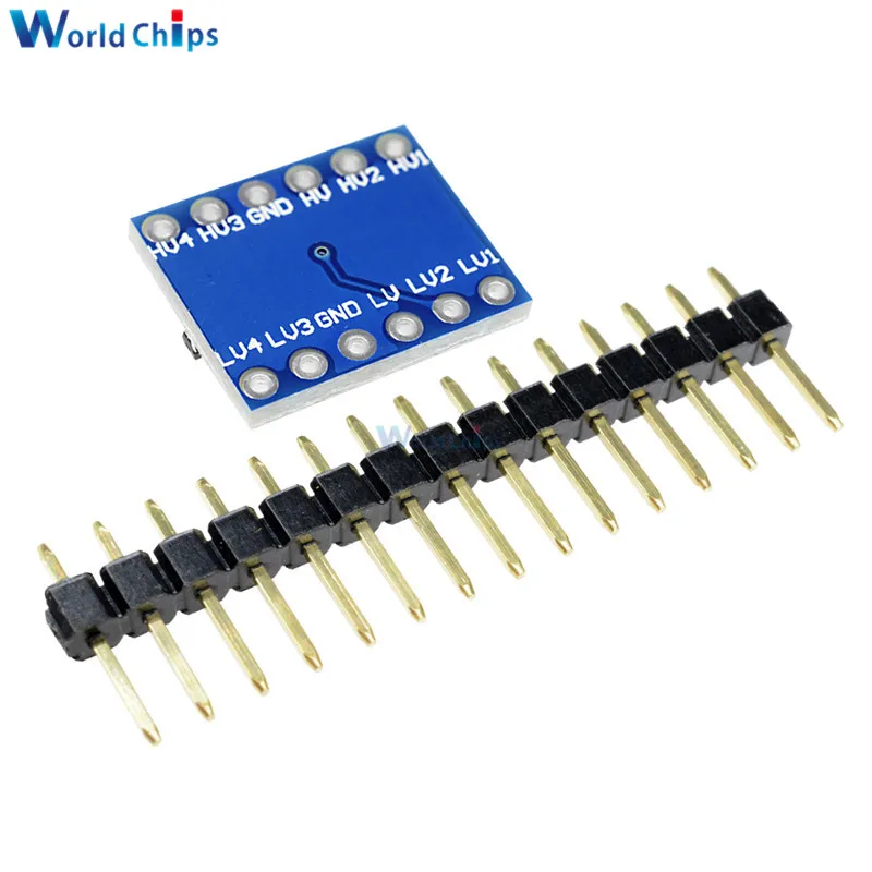 Преобразователь логического уровня IIC I2C двунаправленный Модуль платы 5 в 3 В