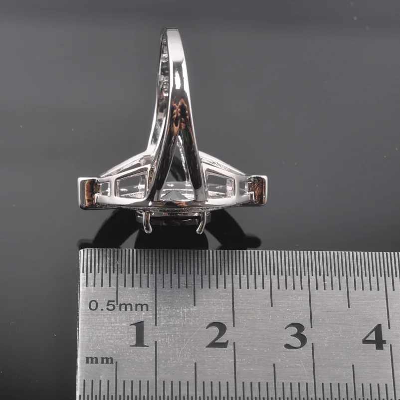 Новый дизайн глаз черный Цирконий Белый CZ женский серебряный цвет Ювелирные