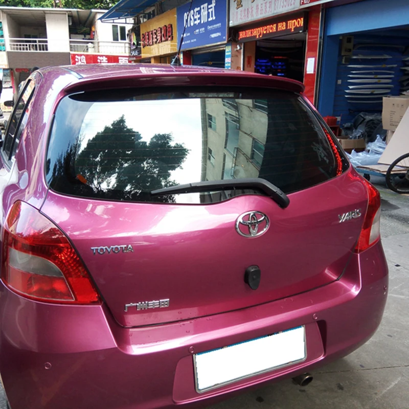Спойлер заднего крыла автомобиля из АБС материала для Toyota Yaris 2008 2013 задний