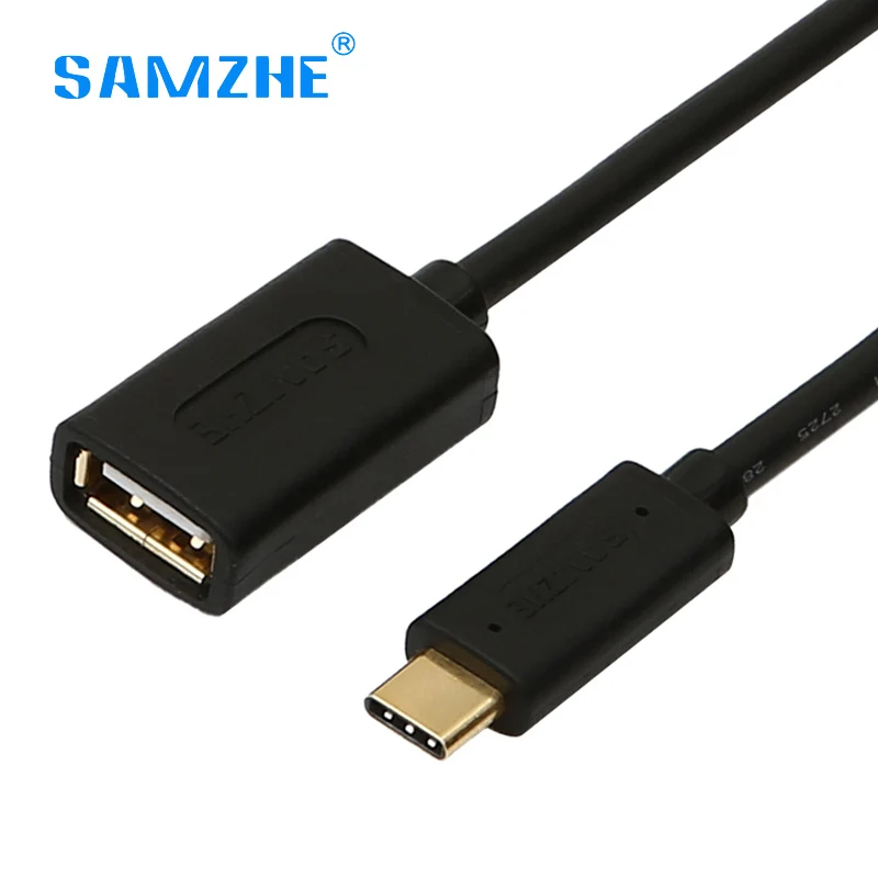 Samzhe usb type c/usb 3 1 USB 2 0 type-c OTG Кабель-адаптер для samsung xiaomi mi5 телефона Tablet Pc U диска Мышь