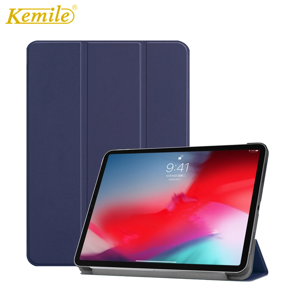 Чехол для нового iPad Pro 12 9 дюймов 2018 Kemile ультра тонкий чехол подставка 2018|Чехлы