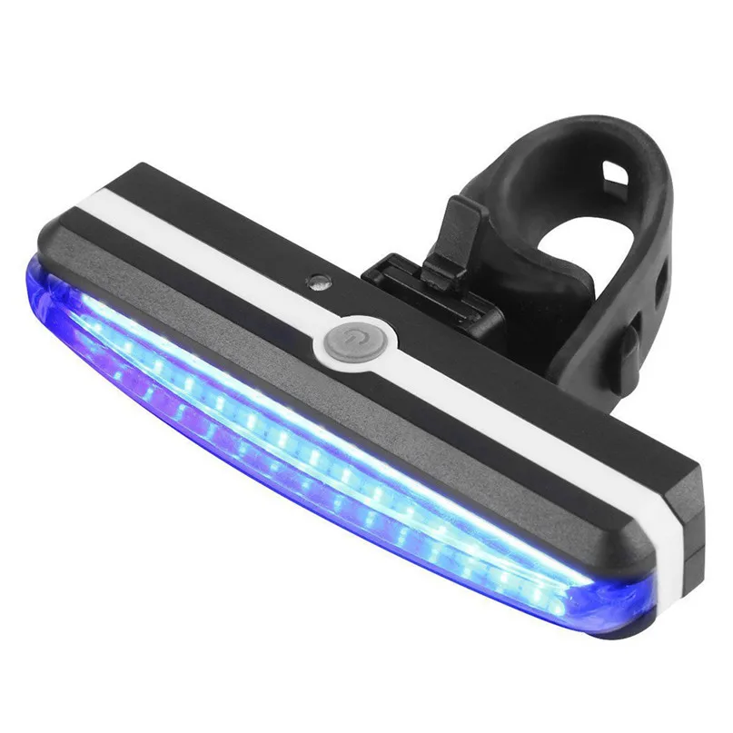 USB Перезаряжаемые светодиодный велосипедный светильник Подседельный штырь