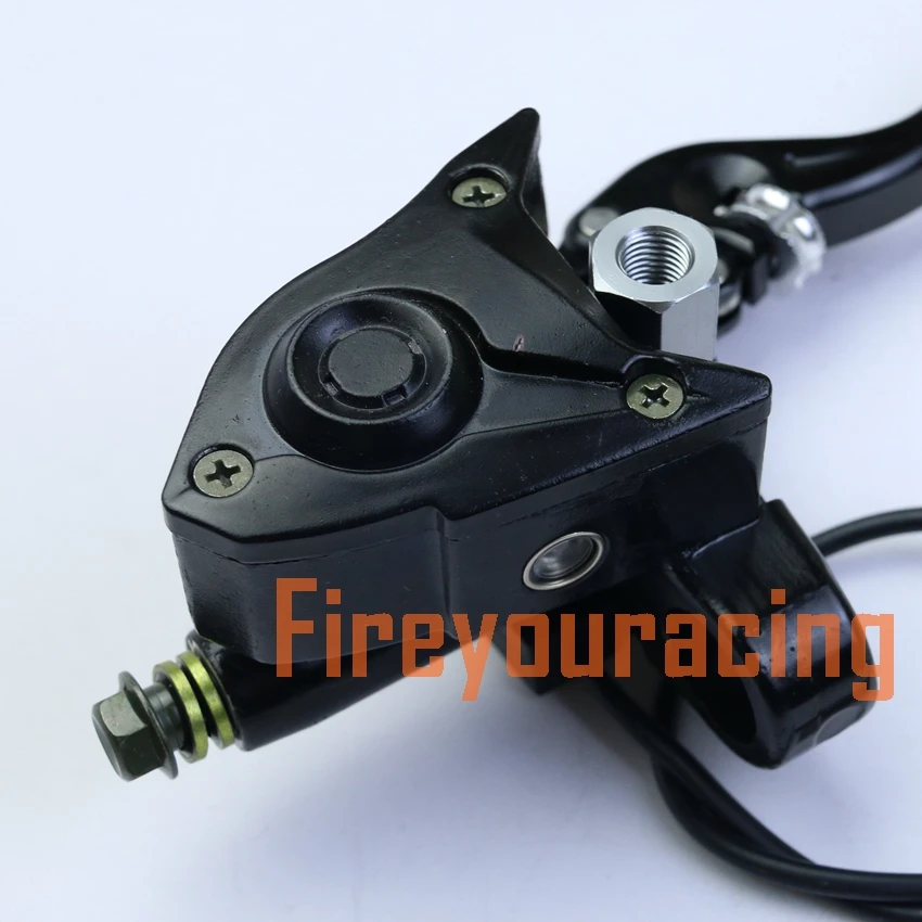 FIREYOURACING алюминий 7/" 22 мм мотоцикл тормозной клатч Главный цилиндр резервуар гидравлический насос рычаг для мотоцикла 50cc-250cc мотоцикл