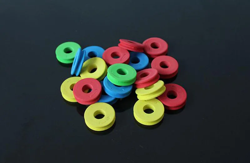 30Pcs Outdoor Fishing line Circular Winding plate foam Board Lure Trace Wire Leader Swivel Tackle |