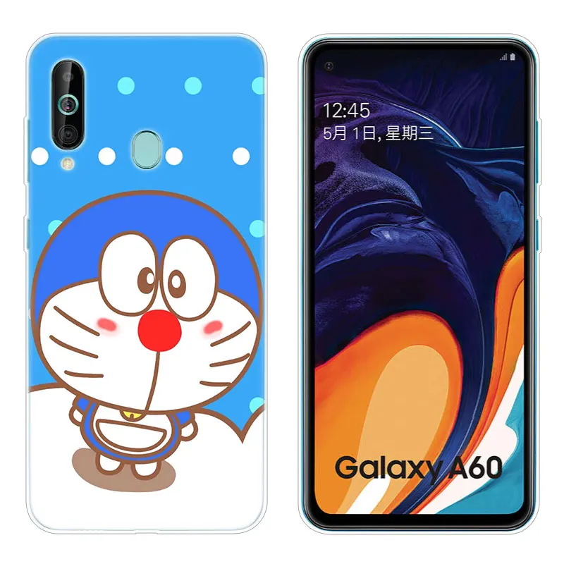 Мягкий силиконовый чехол аниме Doraemon для Samsung Galaxy A90 A80 A70 A60 A50 A40 A30 A10 A20E A2CORE A9 A7 A8 A6 Plus
