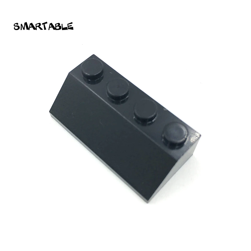 Smartable наклонные кирпичи 45 2X4 строительные блоки детали игрушки для