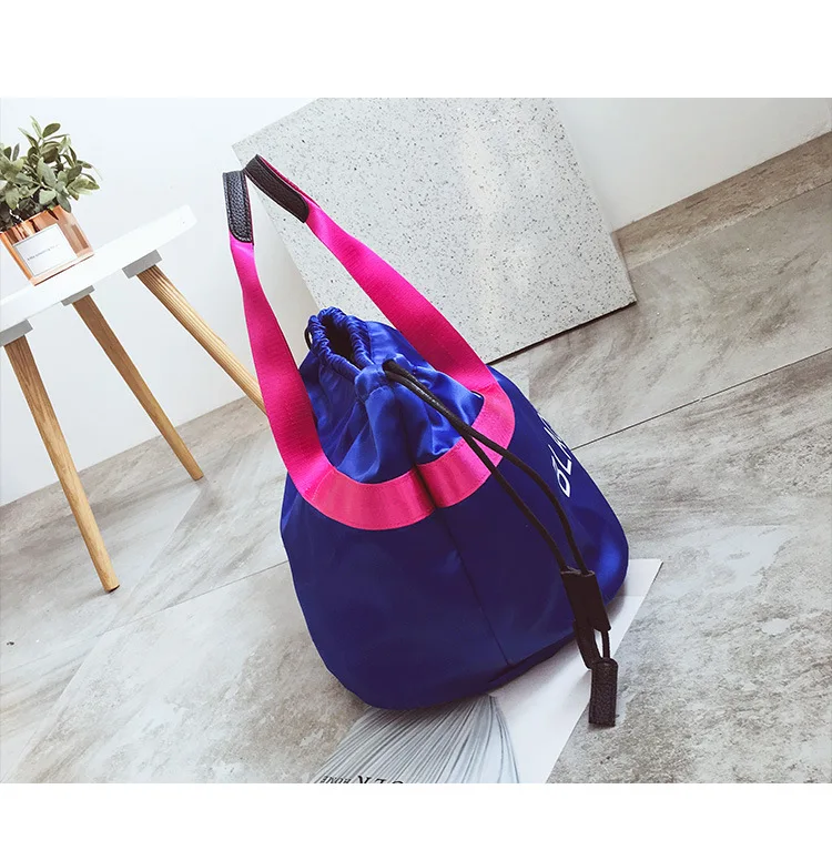 Письмо модный бренд Оксфорд Gym Bag для фитнес для женщин спортивная сумка чехол для мусора путешествия вещевой мешок женский