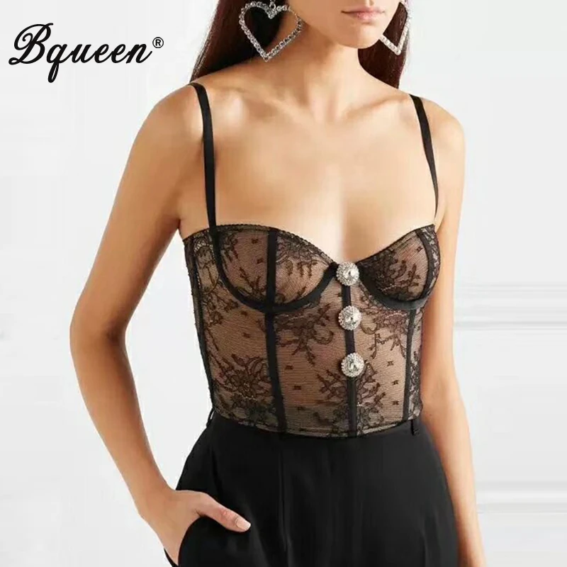 Bqueen 2019 Новый сексуальный женский эластичный бандаж на тонких бретельках