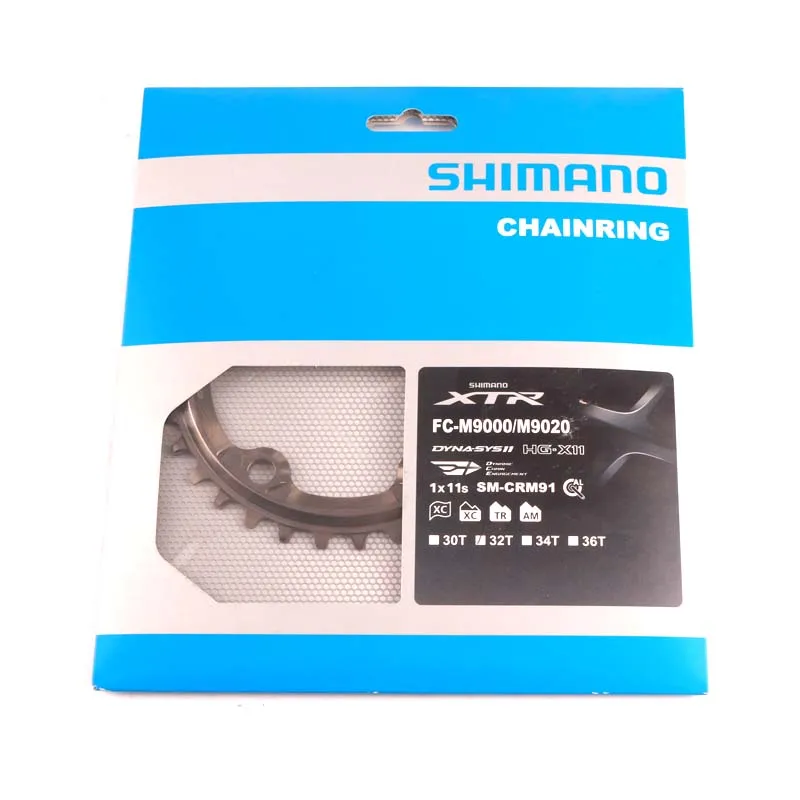 Новинка Shimano XTR M9000 M9020 SM CRM91 FC-M9000 FC-M9020 широкий и узкий 30T 32T 34T 36T цепь MTB Велосипедное колесо
