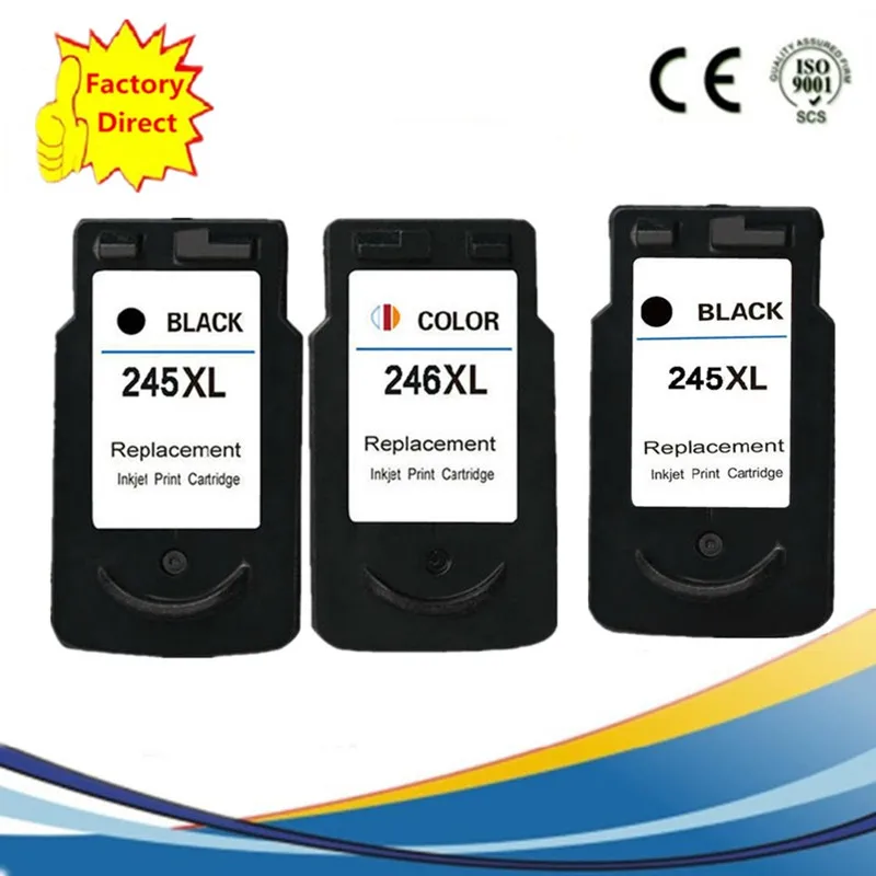 PG245 PG245XL PG-245XL PG-245 PG 245 XL 245XL чернильные картриджи восстановленные PIXMA IP 2820 м X 492 мг 2520 2924 2920 - Цвет: 1SET 1BK