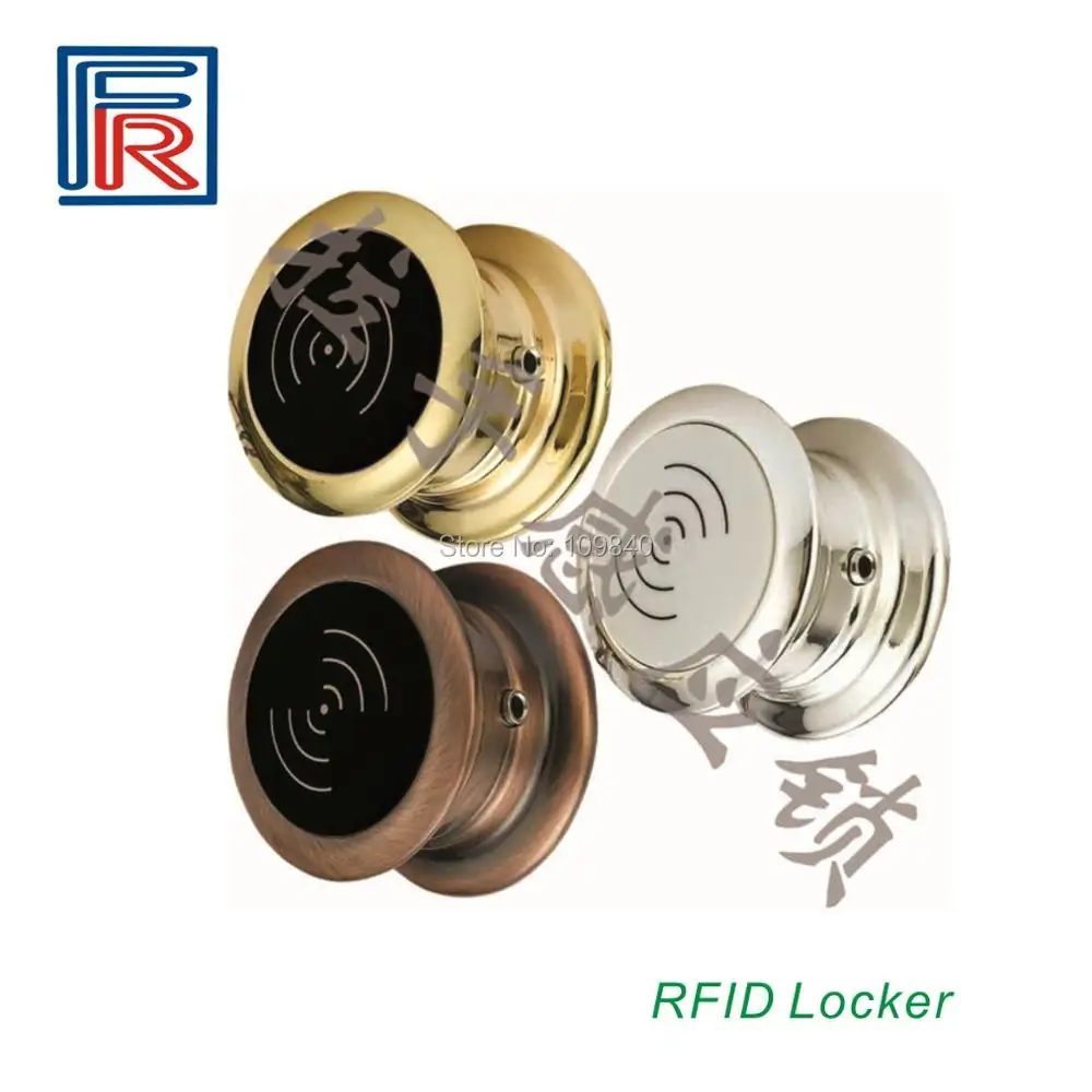 Высококачественный электронный замок для шкафа 125 кГц с ключом-браслетом круглый