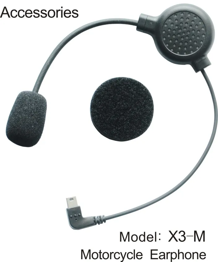 Bluetooth рация X3 Plus BT мотоциклетный шлем гарнитура для внутренней связи