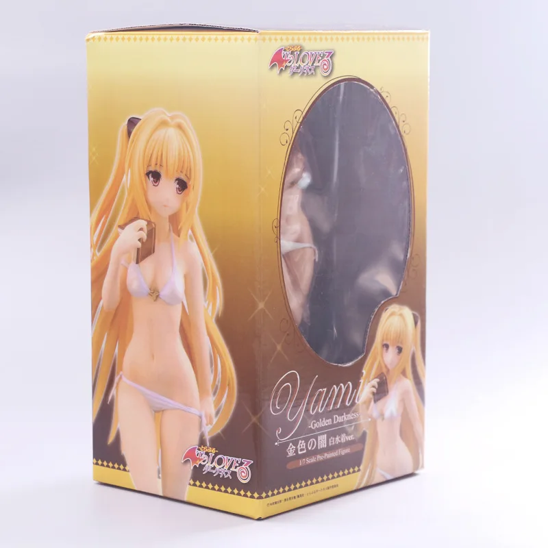 Аниме Alter To Love Ru Золотой Темный белый купальник версия ПВХ фигурка коллекционный