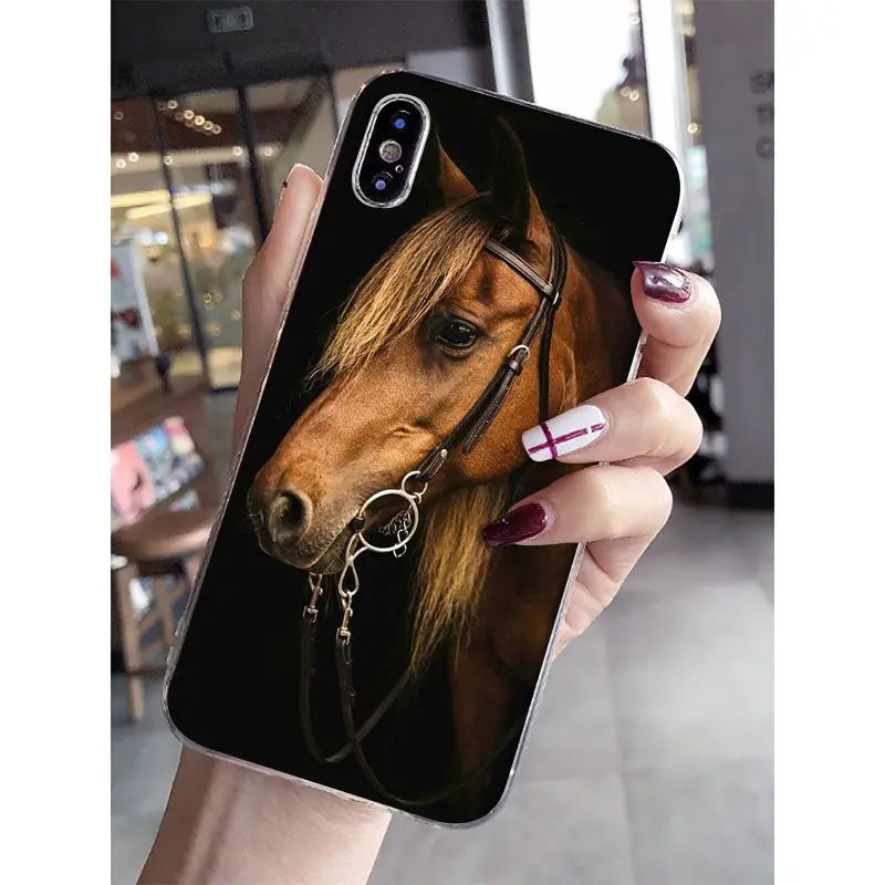 Babaite Frederik The Great beauty horse DIY роскошный высококачественный протектор чехол для iPhone 6 S 6 plus 7 7 plus 8 8 Plus X Xs MAX 5 5S XR