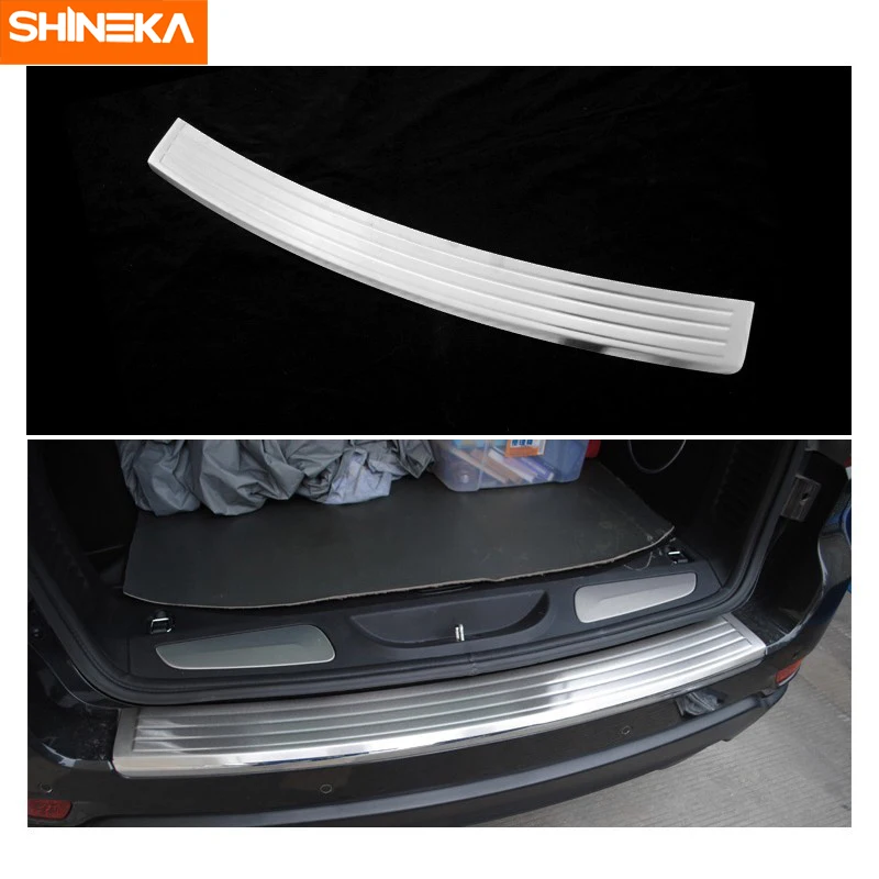 SHINEKA бамперы для Jeep Grand Cherokee 2011-2016 2014 задний бампер защитная Накладка на порог