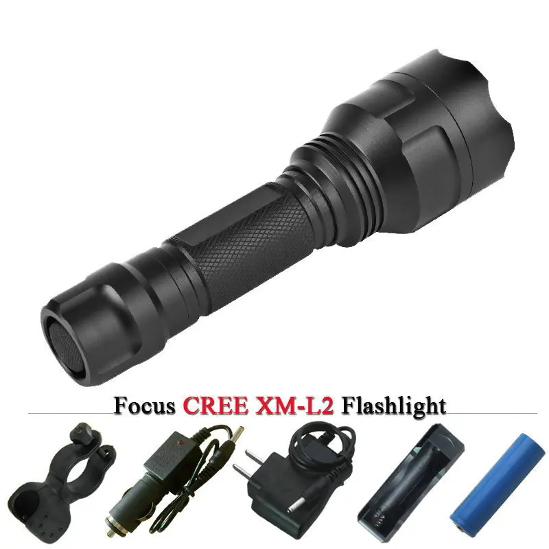 CREE XM L2 T6 3800 мл мощный светодиодный фонарик X900 подзаряжаемый Фонарь ручной