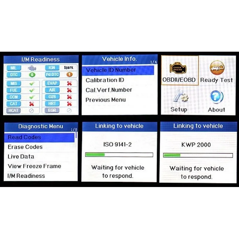 Новый AL319 OBD2 автомобильный сканер OBD Автомобильный диагностический инструмент