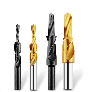 1 шт. M3 M4 M5 M6 M8 M10 M12 * 180 градусов кобальтовый из быстрорежущей стали M35HSS лестница сверло, прямой хвостовик Шаг сверло