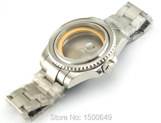 43 мм телефон со стальным ремешком подходит для 2836 движений P352 | Наручные часы