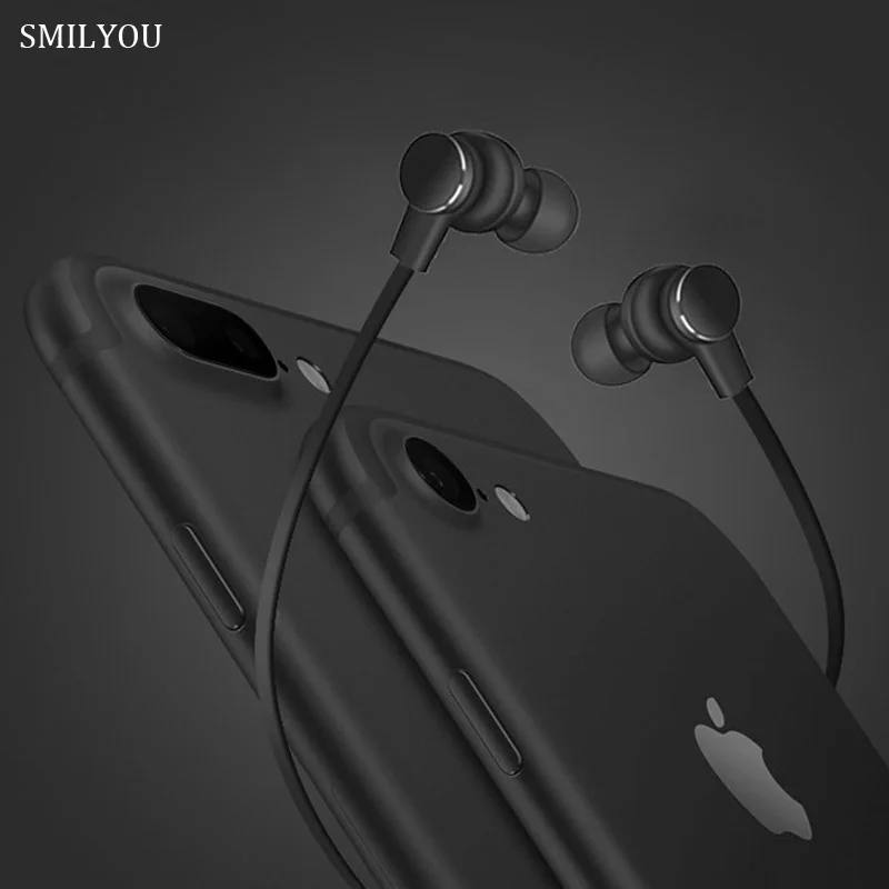 Smilyou Спорт Bluetooth Наушники музыке стерео беспроводные наушники для телефона
