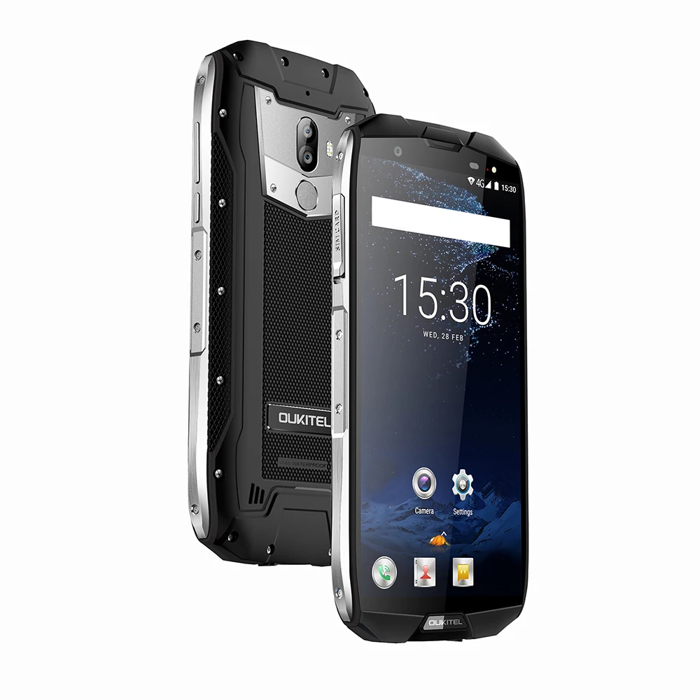 OUKITEL WP5000 смартфон с 5 дюймовым дисплеем восьмиядерным процессором Helio P25 ОЗУ 6 ГБ