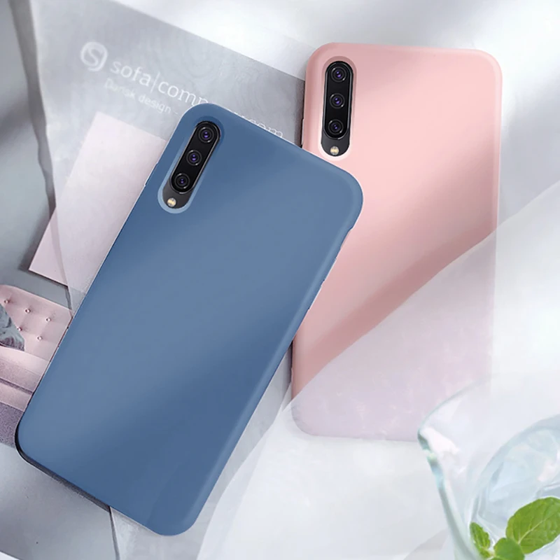 Оригинальный чехол для Samsung Galaxy A70 A50 A30 A40 A20 A10 A60 A30S A50S тонкая задняя крышка из