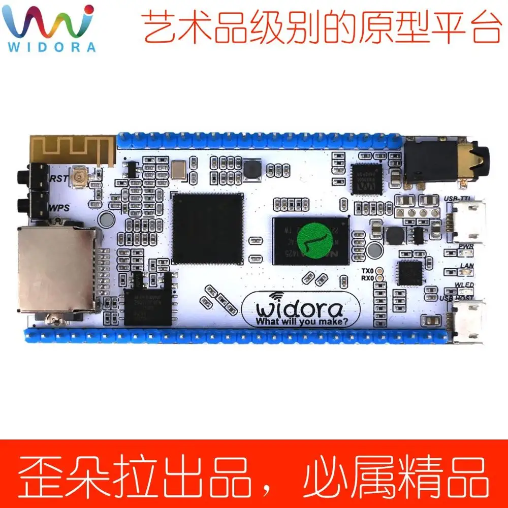 

Для верхней платы с макетной платой MT7688, модулем Wi-Fi, Widora-NEO audio, эксклюзивной почтой AIRKISS OpenWrt