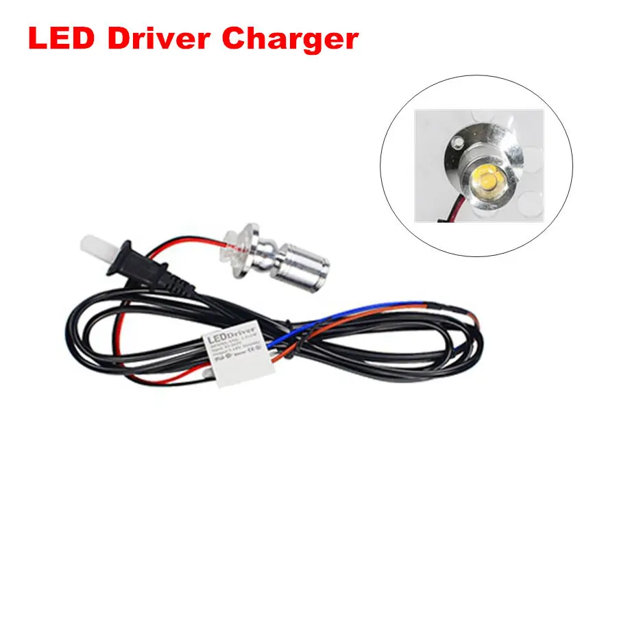 LED DRIVER 4 шт. BDM Рамка 4 зонда с соединительным кабелем для Запасные иглы для KESS KTAG FGTECH BDM100 CMD светодиодный BDM Рамка ECU программист - Цвет: LED DRIVER