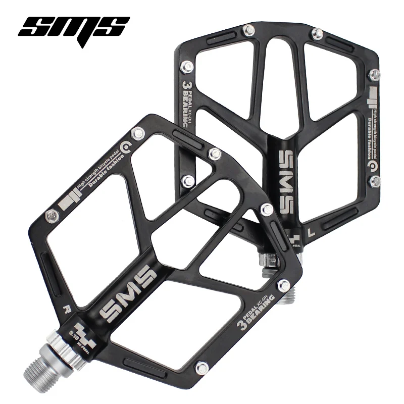 Супер широкие сверхлегкие велосипедные педали SMS для горного велосипеда из
