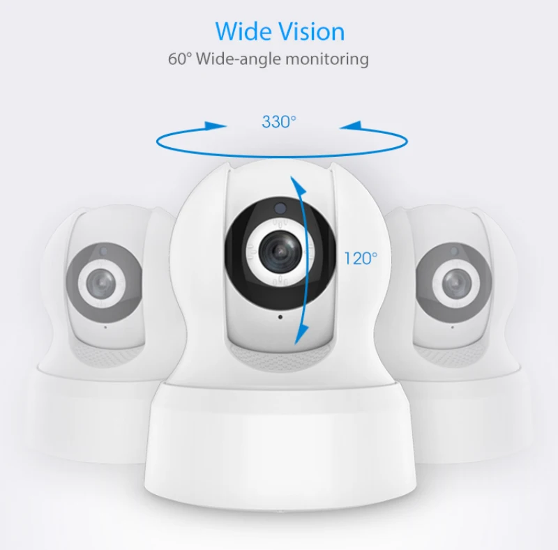 Беспроводная камера видеонаблюдения 1080P IP Wi Fi ночное видение Радионяня|Камеры