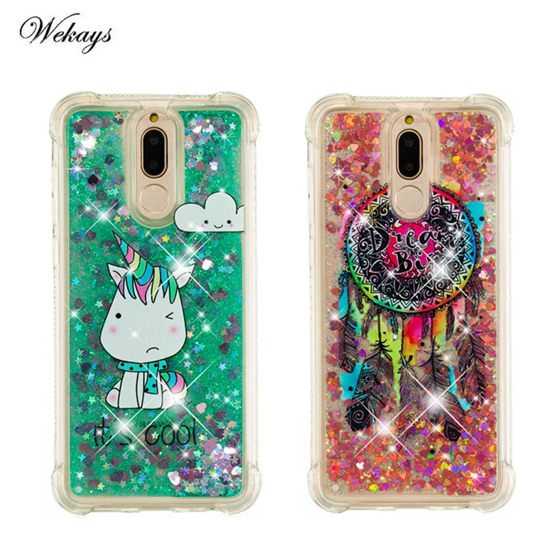 

Quicksand Dynamic Liquid Glitter Phone Case for Huawei P Smart Enjoy 7s 7 plus Y6 Y5 Y3 Mate 10 P8 P9 Lite Pro 2017 Cases Capa