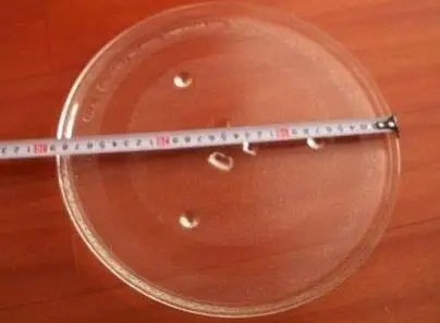 28 8 см корейский тип вращающийся механизм микроволновой печи стеклянная тарелка