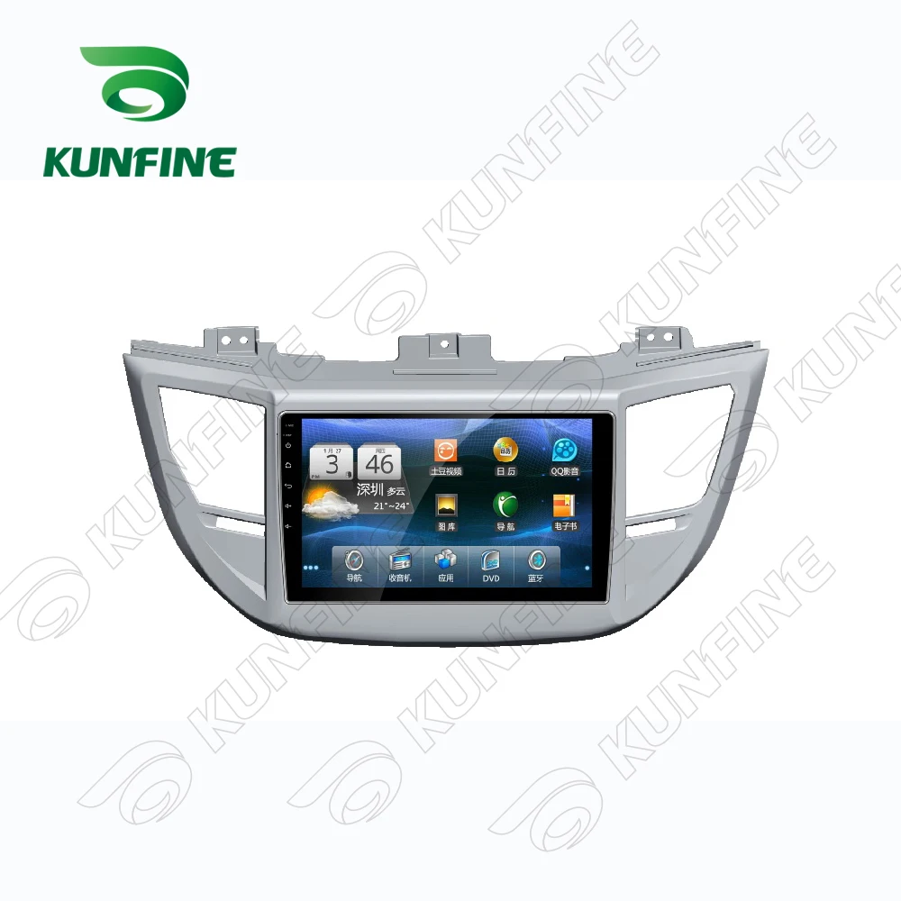 4 ядра 1024*600 Android 5.1 автомобильный DVD GPS навигации игрока deckless стерео для Hyundai Tucson/IX35
