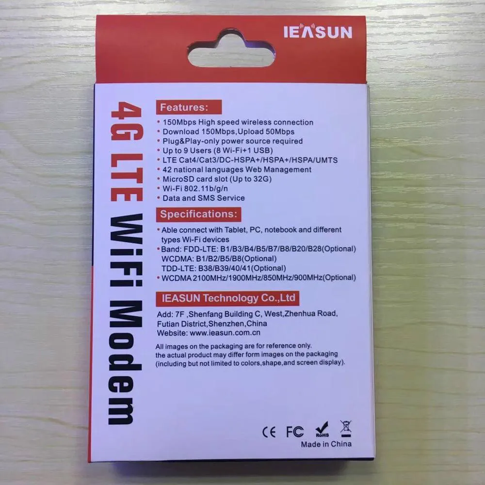 От оригинального производителя onlywheel в 4G usb ключ доступа к WiFi Stick модем IE UF725 150