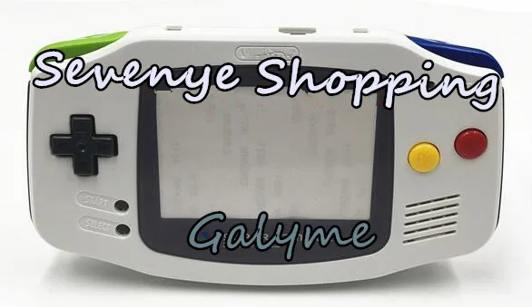 Запасные части корпус чехол для Game boy Advance Игровая приставка GBA аксессуары чехол s кнопки наклейка на рассеиватель