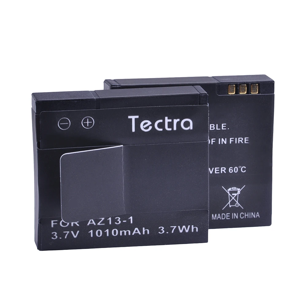 Tectra High Quality 5PCS 1010mAh AZ13-1 AZ13 Replacement Battery Batteria for Xiaomi Yi XiaoYi yi Action Camera | Электроника
